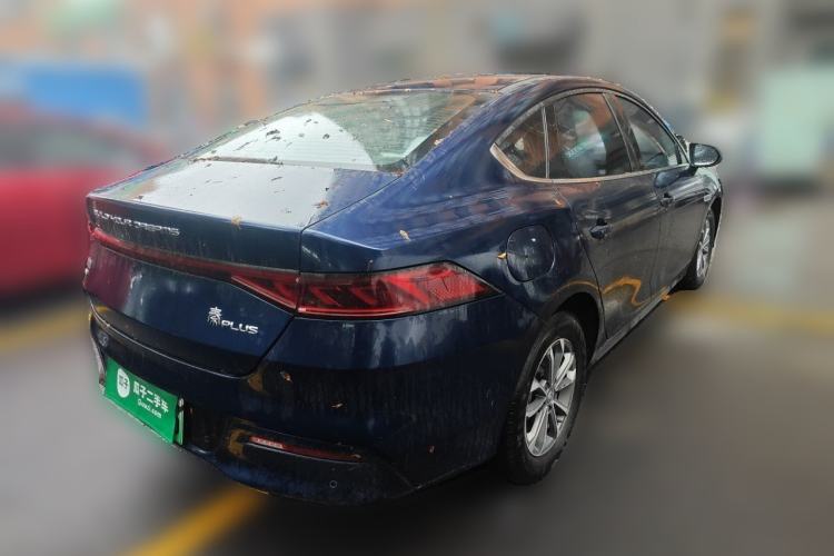 Used BYD Qin PLUS 2023 Champion Edition DM-i 55KM Leading Model Rear Right 45 Deg