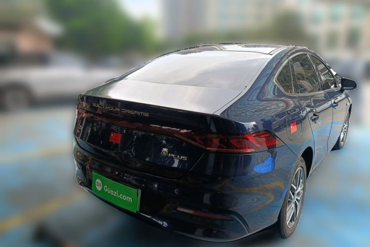 Used BYD Qin PLUS 2023 Champion Edition DM-i 120KM Leading Model Rear Right 45 Deg