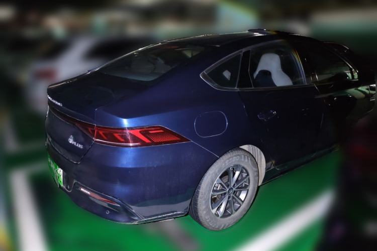 Used BYD Qin PLUS 2023 Champion Edition DM-i 55KM Leading Model Rear Right 45 Deg