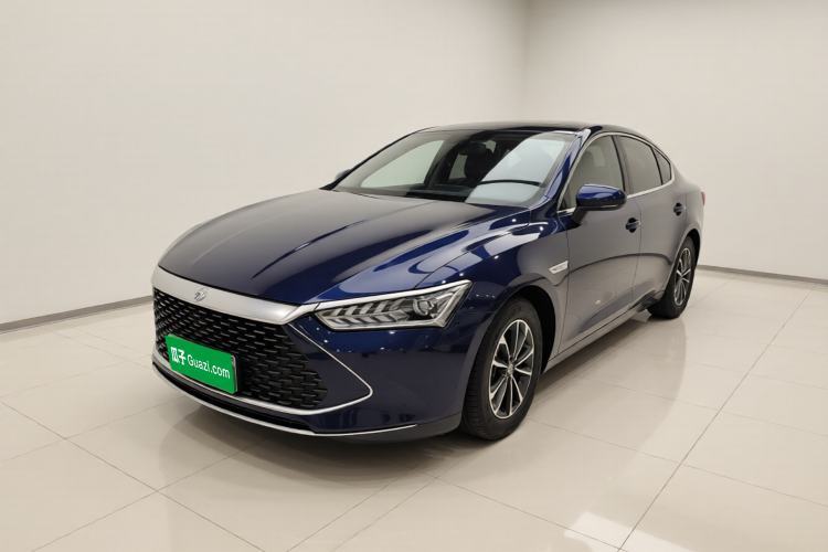 Used BYD Qin PLUS 2023 Champion Edition DM-i 55KM Leading Model Guazi used car, China used car export, Used car for sale, Used BYD cars, Cheapest cars for sale