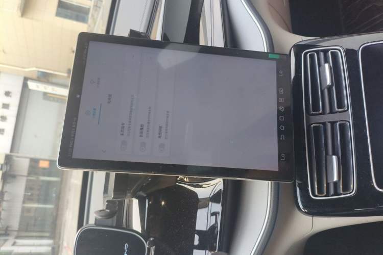 Used BYD Qin PLUS 2023 Champion Edition EV 510KM Excellence Model Audio And AC Panel