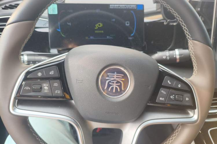 Used BYD Qin PLUS 2023 Champion Edition EV 510KM Excellence Model Steering Wheel