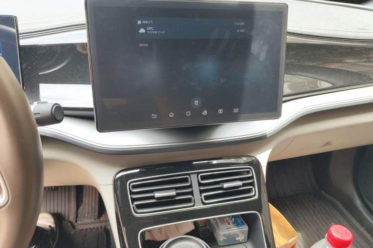 Used BYD Qin PLUS 2023 Champion Edition DM-i 120KM Excellence Model Audio And AC Panel