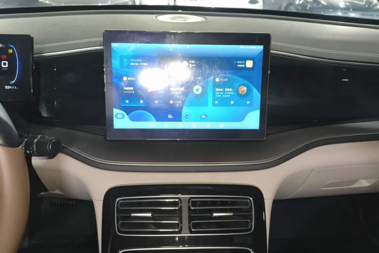 Used BYD Qin PLUS 2023 Champion Edition EV 510KM Beyond Model Audio And AC Panel