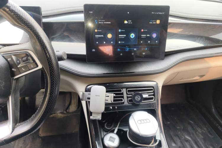 Used BYD Qin PLUS 2023 Champion Edition DM-i 55KM Leading Model Audio And AC Panel