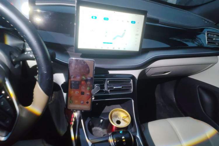 Used BYD Qin PLUS 2023 Champion Edition EV 510KM Leading Model Audio And AC Panel