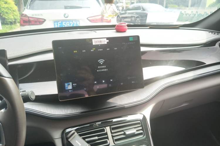 Used BYD Qin PLUS 2023 Champion Edition DM-i 55KM Leading Model Audio And AC Panel