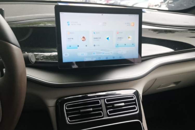 Used BYD Qin PLUS 2023 Champion Edition EV 420KM Superior Model Audio And AC Panel