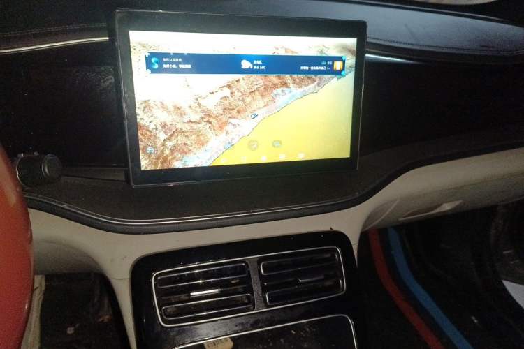 Used BYD Qin PLUS 2023 Champion Edition EV 510KM Leading Model Audio And AC Panel