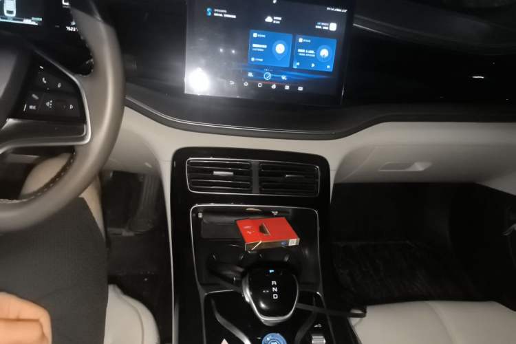 Used BYD Qin PLUS 2023 Champion Edition EV 510KM Beyond Model Audio And AC Panel