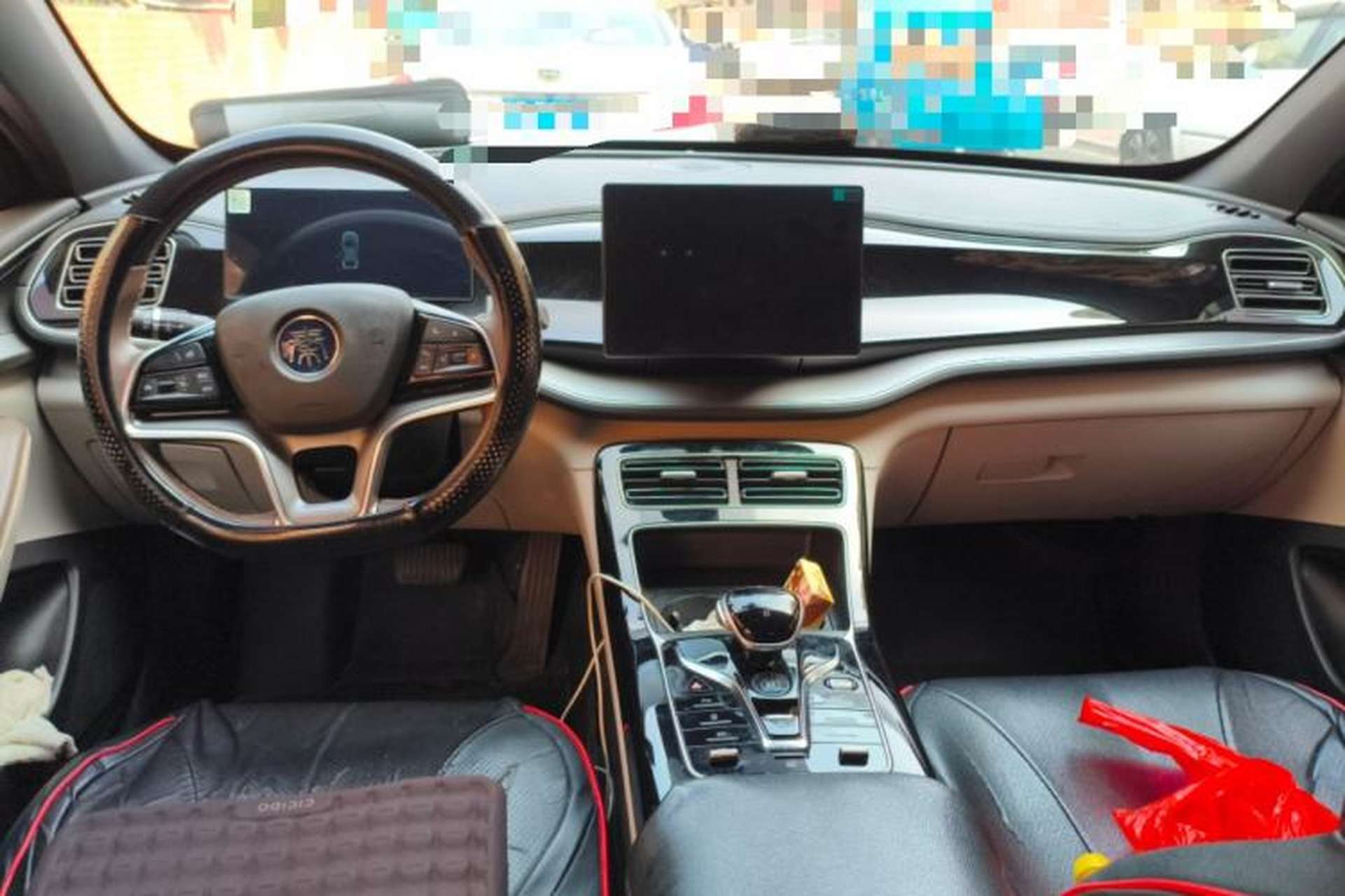 Used BYD Qin PLUS 2023 Champion Edition EV 420KM Leading Model Center Console