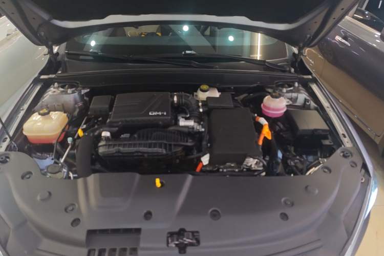 Used BYD Qin PLUS 2023 Champion Edition DM-i 55KM Leading Model Engine Bay