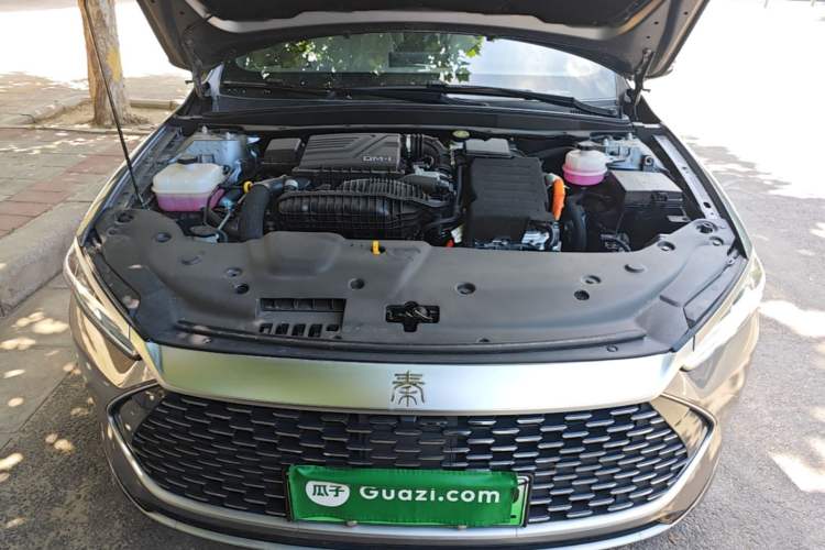 Used BYD Qin PLUS 2023 Champion Edition DM-i 55KM Leading Model Engine Bay