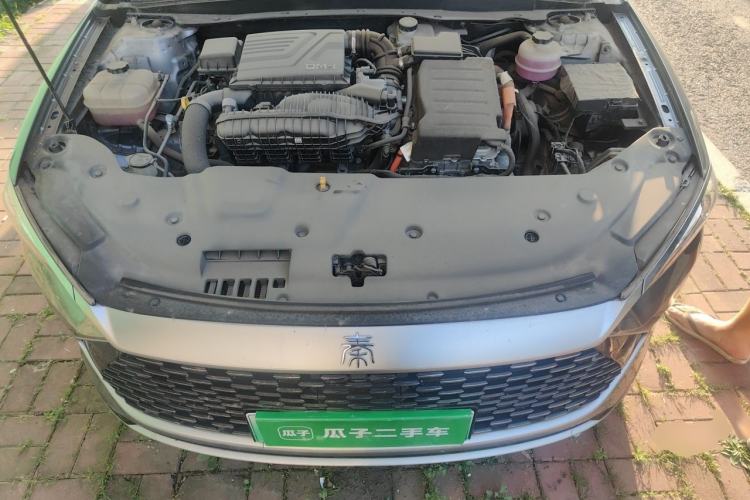 Used BYD Qin PLUS 2023 Champion Edition DM-i 55KM Leading Model Engine Bay