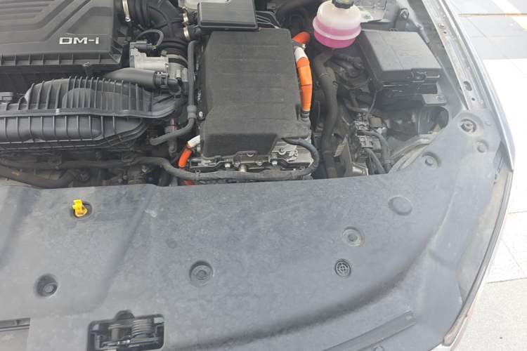 Used BYD Qin PLUS 2023 Champion Edition DM-i 120KM Leading Model Engine Bay Left