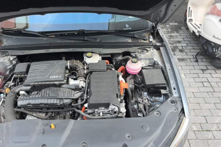 Used BYD Qin PLUS 2023 Champion Edition DM-i 55KM Leading Model Engine Bay Left