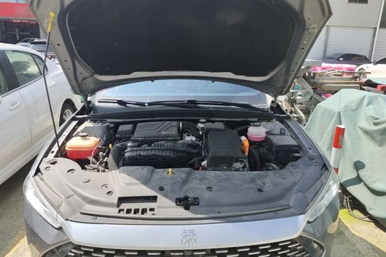 Used BYD Qin PLUS 2023 Champion Edition DM-i 120KM Excellence Model Engine Bay