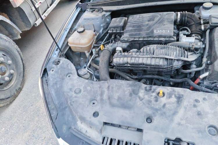 Used BYD Qin PLUS 2023 Champion Edition DM-i 55KM Leading Model Engine Bay Right