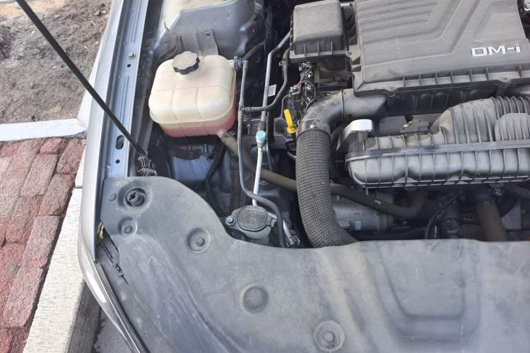 Used BYD Qin PLUS 2023 Champion Edition DM-i 55KM Superior Model Engine Bay Right