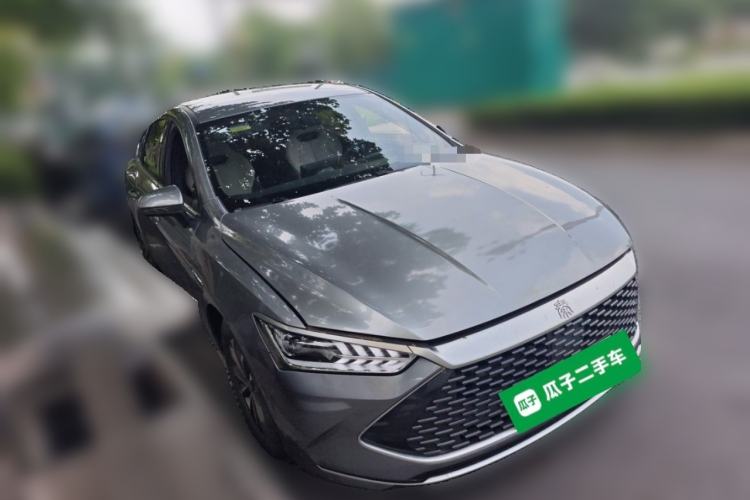 Used BYD Qin PLUS 2023 Champion Edition DM-i 55KM Leading Model Front Right 45 Deg