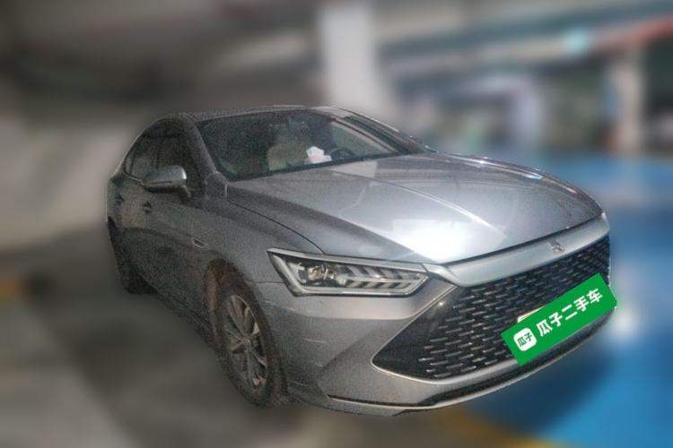 Used BYD Qin PLUS 2023 Champion Edition DM-i 55KM Leading Model Front Right 45 Deg
