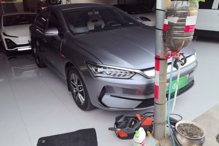 Used BYD Qin PLUS 2023 Champion Edition EV 420KM Leading Model Front Right 45 Deg