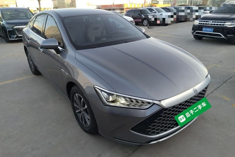Used BYD Qin PLUS 2023 Champion Edition DM-i 55KM Leading Model Front Right 45 Deg