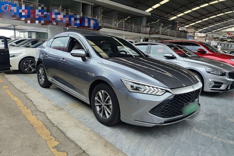 Used BYD Qin PLUS 2023 Champion Edition DM-i 55KM Leading Model Front Right 45 Deg