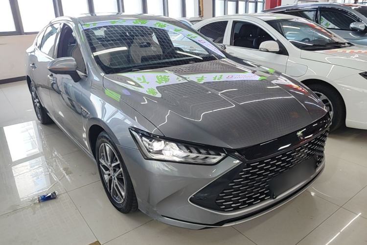 Used BYD Qin PLUS 2023 Champion Edition DM-i 55KM Superior Model Front Right 45 Deg