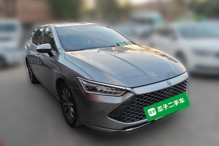 Used BYD Qin PLUS 2023 Champion Edition DM-i 55KM Leading Model Front Right 45 Deg