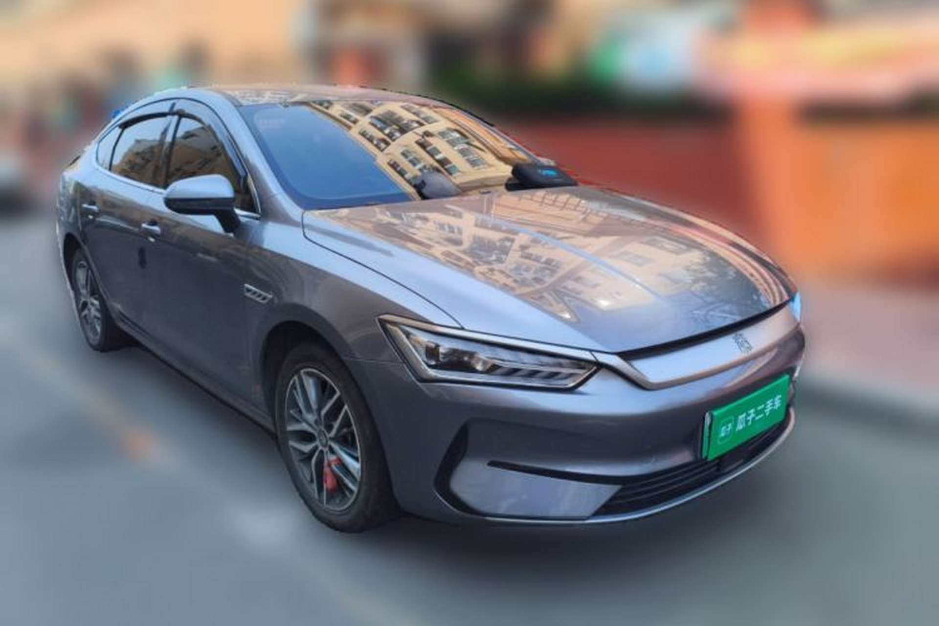 Used BYD Qin PLUS 2023 Champion Edition EV 420KM Leading Model Front Right 45 Deg