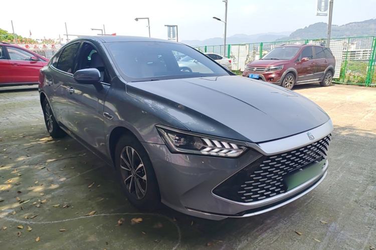 Used BYD Qin PLUS 2023 Champion Edition DM-i 55KM Leading Model Front Right 45 Deg