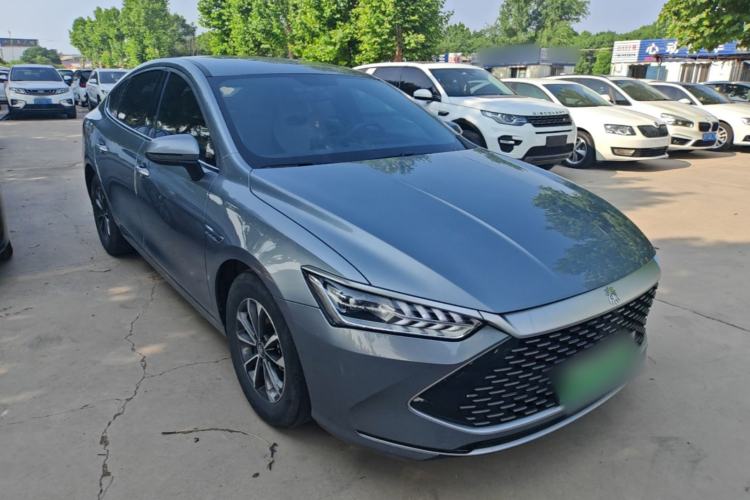 Used BYD Qin PLUS 2023 Champion Edition DM-i 55KM Leading Model Front Right 45 Deg