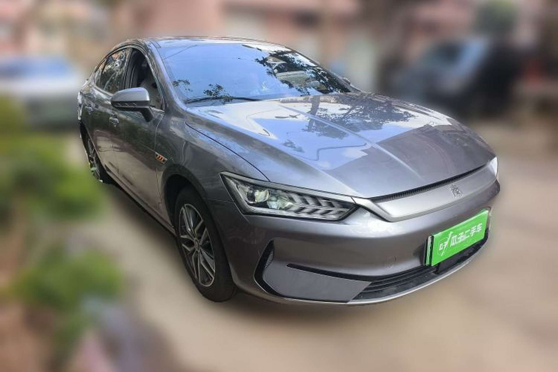 Used BYD Qin PLUS 2023 Champion Edition EV 420KM Leading Model Front Right 45 Deg