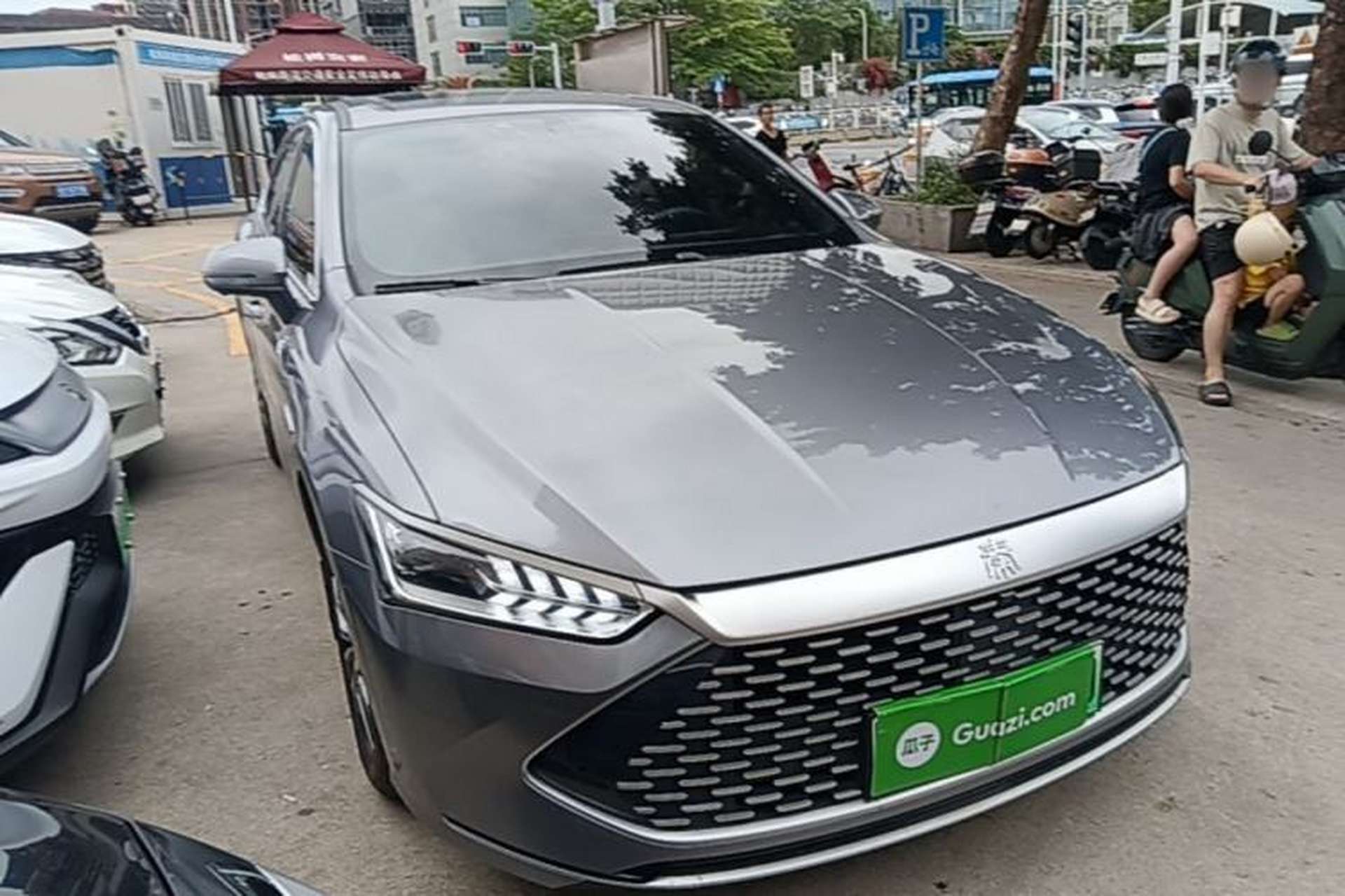 Used BYD Qin PLUS 2023 Champion Edition DM-i 55KM Superior Model Front Right 45 Deg