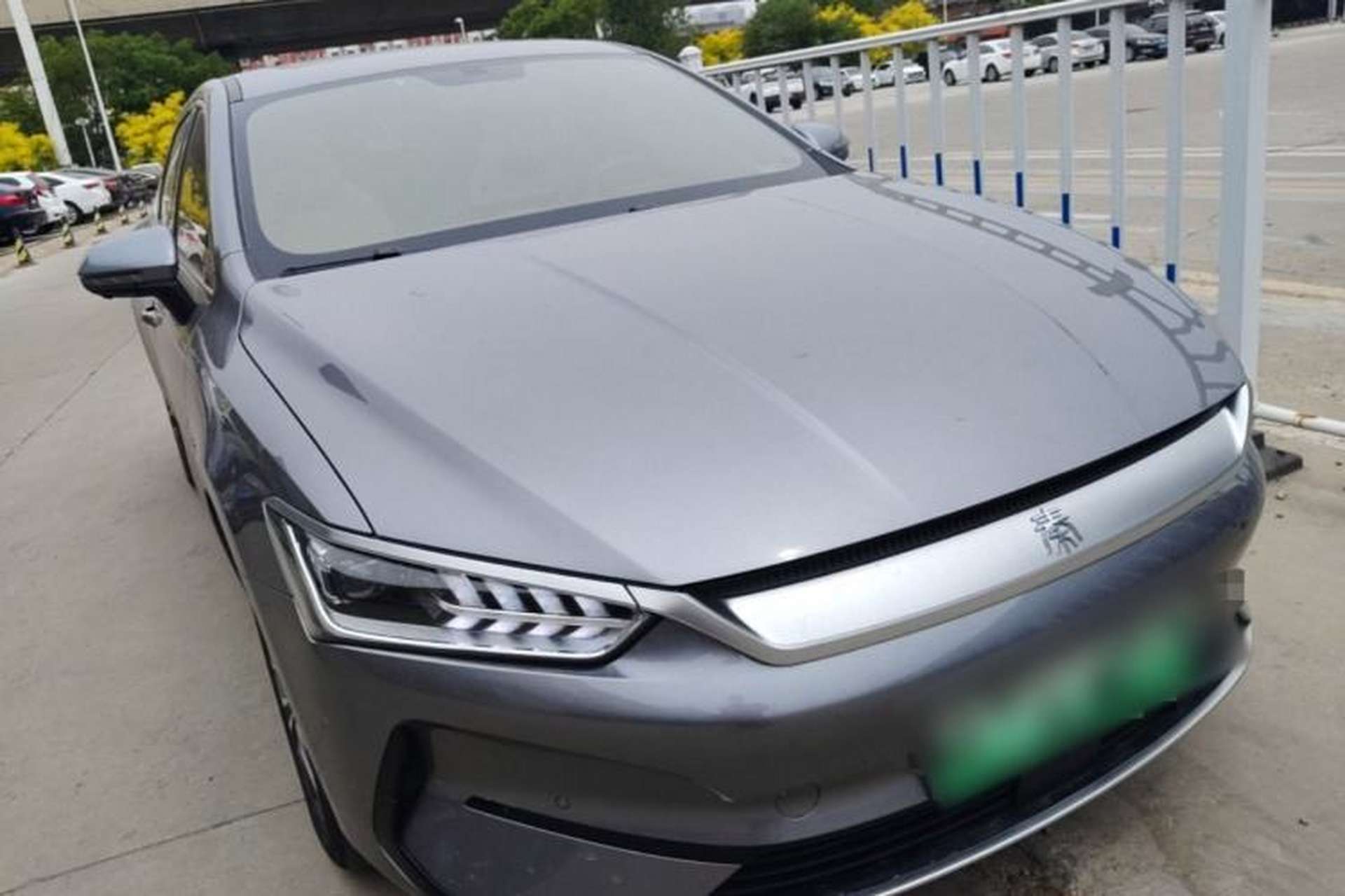 Used BYD Qin PLUS 2023 Champion Edition EV 420KM Superior Model Front Right 45 Deg