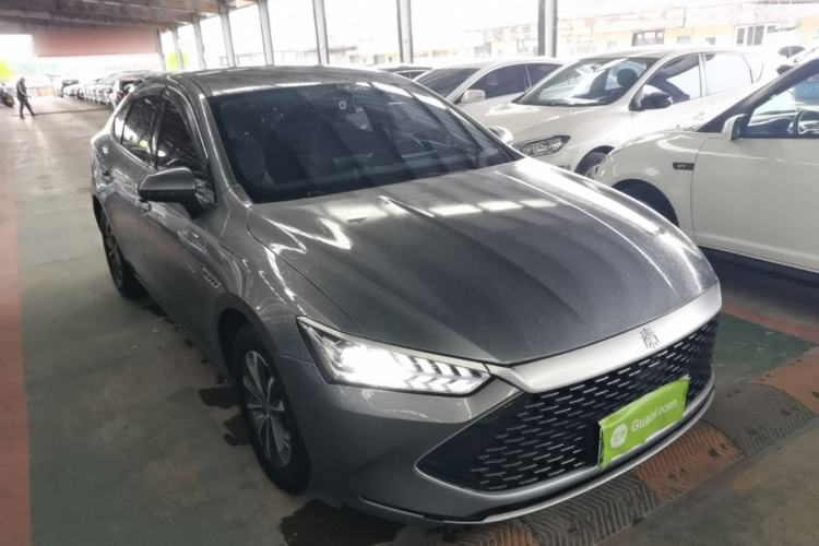 Used BYD Qin PLUS 2023 Champion Edition DM-i 55KM Leading Model Front Right 45 Deg