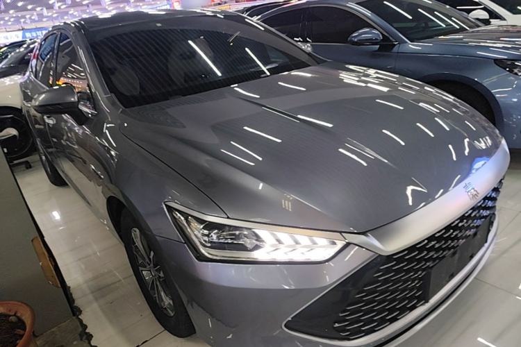 Used BYD Qin PLUS 2023 Champion Edition DM-i 55KM Leading Model Front Right 45 Deg