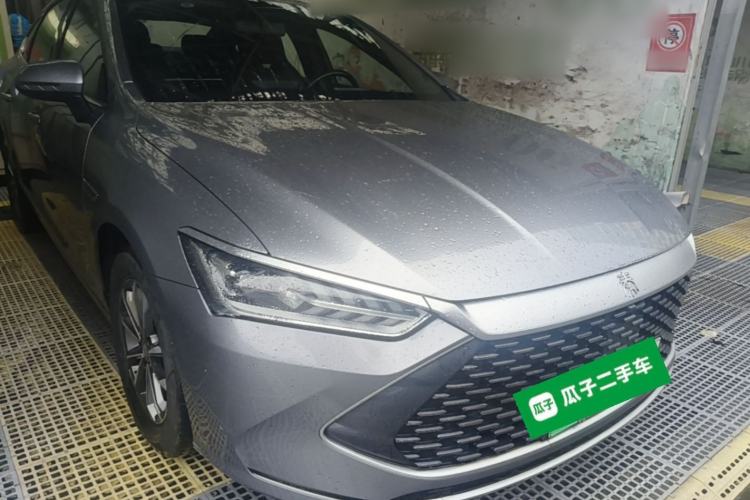 Used BYD Qin PLUS 2023 Champion Edition DM-i 55KM Leading Model Front Right 45 Deg