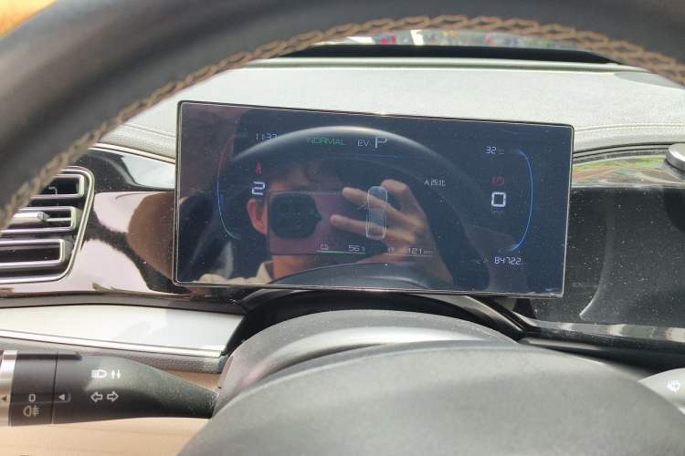 Used BYD Qin PLUS 2023 Champion Edition DM-i 120KM Excellence Model Instrument Cluster