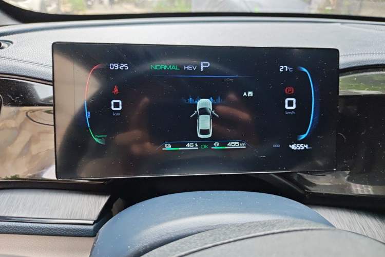 Used BYD Qin PLUS 2023 Champion Edition DM-i 55KM Leading Model Instrument Cluster