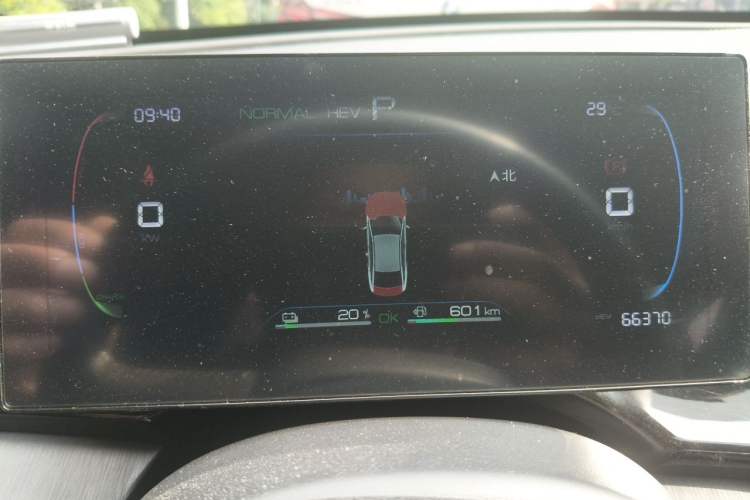 Used BYD Qin PLUS 2023 Champion Edition DM-i 55KM Leading Model Instrument Cluster