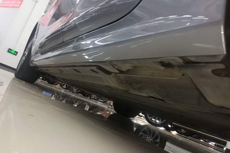 Used BYD Qin PLUS 2023 Champion Edition EV 420KM Superior Model Left Side Sill