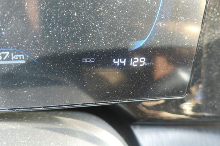Used BYD Qin PLUS 2023 Champion Edition DM-i 55KM Leading Model Odometer Close Up