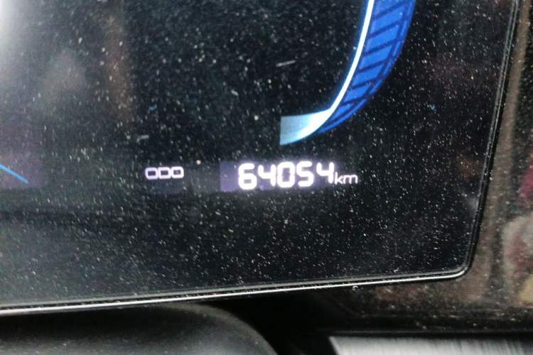 Used BYD Qin PLUS 2023 Champion Edition DM-i 55KM Leading Model Odometer Close Up
