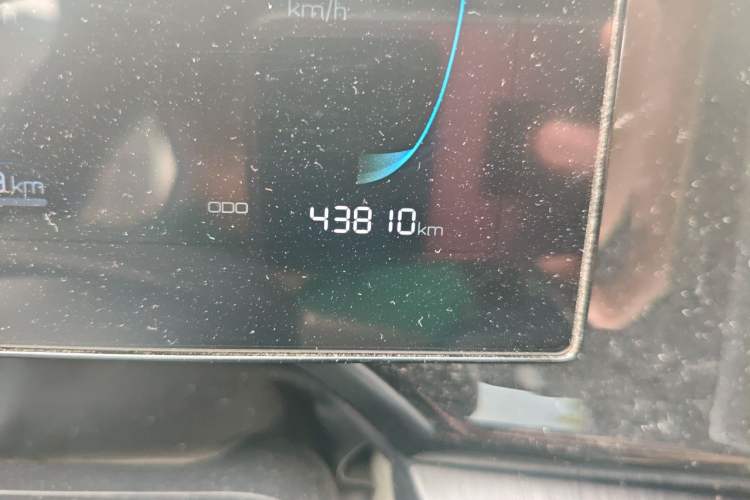Used BYD Qin PLUS 2023 Champion Edition DM-i 55KM Leading Model Odometer Close Up