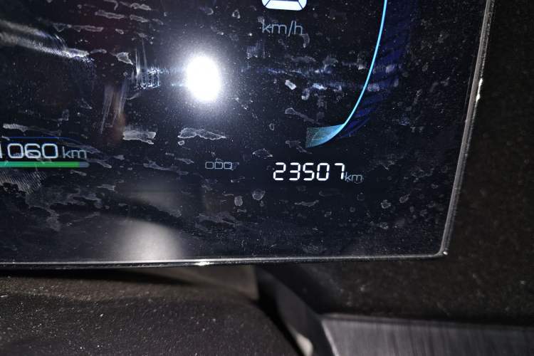 Used BYD Qin PLUS 2023 Champion Edition DM-i 55KM Leading Model Odometer Close Up
