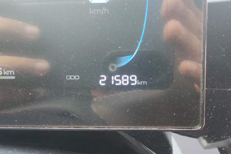 Used BYD Qin PLUS 2023 Champion Edition DM-i 55KM Leading Model Odometer Close Up