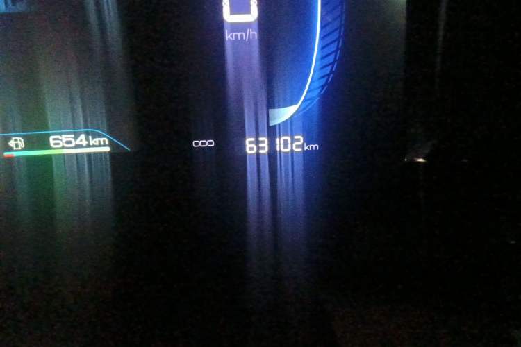 Used BYD Qin PLUS 2023 Champion Edition DM-i 120KM Leading Model Odometer Close Up
