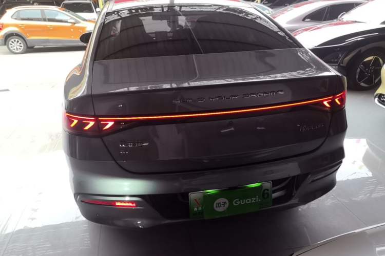 Used BYD Qin PLUS 2023 Champion Edition EV 420KM Leading Model Rear